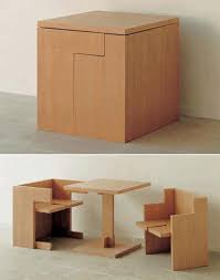 2 plateaux pliables l'un sur l'autre avec charnières invisibles pour un gain de place. Table Gain De Place 55 Idees Pliantes Rabattables Ou Gigogne Mobilier De Salon Mobilier Peu Encombrant Idees De Meubles