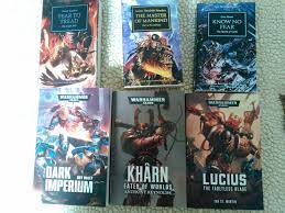The warhammer 40k universe books are legion. Never Read Any 40k Books But After Reading So Many Book Excerpts Here I Ve Decided To Dive In With These 40klore