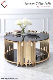 Acme Furniture Tanquin Coffee Table Gold Coffee Table Coffee Table Living Room Coffee Table