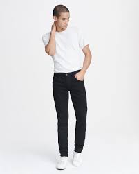 Fit 1 Slim Jeans For Men In Black Rag Bone