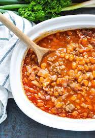 Season with salt and pepper. Cowboy Baked Beans The Seasoned Mom