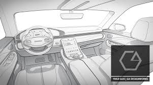 Episode04 Line Drawing Quality Car Interior Design Sketch Interior Design Sketches Quality Interior Design