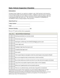 Supervision checklists are used during monitoring to verify if an activity has been implemented correctly. Professional Daily Inspection Report Template Doc Example In 2021 Inspection Checklist Vehicle Inspection Checklist Template