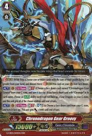 Chronodragon Gear Groovy In 2020 Cardfight Vanguard Cards Cardfight Vanguard Dragon Zodiac