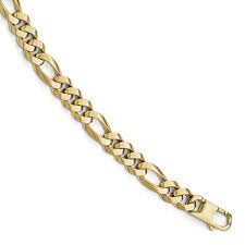 Now remember, that's the market price of your gold's melt value, but pawnshops offer less in order to resell the item to. Italian Handmade Figaro Bracelet For Men 14k Gold