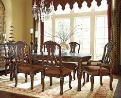Formal dining room set, ashley dining room sets, ashley dining set, ashley's. North Shore Dining Table D553 35 Dark Brown By Ashley Furniture