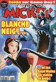 It's dangerous to go alone. Le Journal De Mickey 2574 Blanche Neige Issue