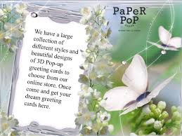 Cuts don't need to be straight lines, but they must go from valley fold, across a mountain top, to the next valley fold. 3d Pop Up Greeting Cards Birthday Mothers Day Cards Online