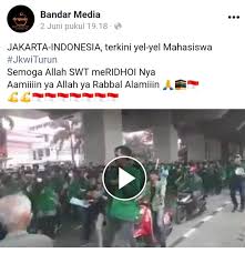 Sindiran ngabalin ke mereka yang minta jokowi mundur: Cek Fakta Tidak Benar Video Demo Mahasiswa Tuntut Presiden Jokowi Mundur Merdeka Com