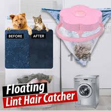 If your clothes have a furry coat of lint when coming out of the wash, the washer lint trap is probably clogged already. Floating Pet Fur Catcher Laundry Lint Hair Catcher For Washing Machine Magic Pet Hair Catching Washing Machine Wish