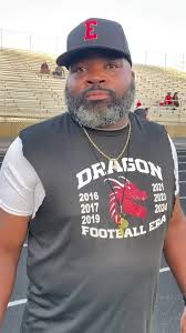 Akron East head football coach Marques Hayes discusses preseason camp at  Stow scrimmage