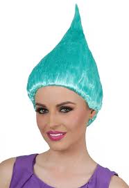 Troll Poppy Wig Untuk Anak 36 cm Wig Anak Perlengkapan Pesta Cosplay Troll  Wig DALAM STOK 9 warna