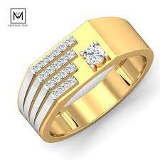Shop Latest Designer Engagement And Wedding Rings For Mens Online From Michael Trio Which Offers Classic Mo Mens Ring Designs Mens Gold Rings Men Diamond Ring