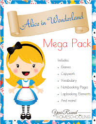 Check spelling or type a new query. Free Alice In Wonderland Mega Pack Year Round Homeschooling