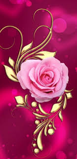 Love Fragrance Flower Art Rose Wallpaper Flower Painting