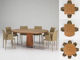 Expandable spherical eating desk if the eating space is small or formed nook we the eating expandable spherical eating desk room ought to have the best potential air. 15 Expandable Round Dining Table Modern Quality Teak