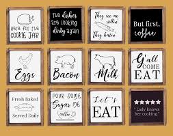 5 out of 5 stars. Farmhouse Wood Signs For Kitchen Rustic Wood Sign Custom Wooden Modern Memory Design Picture Frames