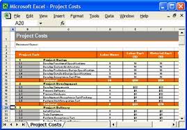 Test Plan Template Project Costs Excel Spreadsheet Microsoft Excel Microsoft X Files