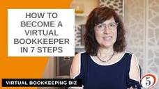 How to get started as a virtual bookkeeper in 7 steps - YouTube