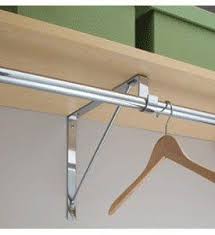 Closet Rod And Shelf Support Bracket Suportes De Prateleira Sistema De Armario Organizacao Da Loja