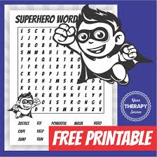 Check spelling or type a new query. Super Hero Word Search Free Printable Your Therapy Source