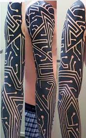60 Circuit Board Tattoo Designs For Men Electronic Ink Ideas Full Sleeve Tattoo Design Tattoo Designs Men Electronic Tattoo