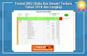 Contoh buku kas umum pdf. Format Bku Buku Kas Umum Terbaru Tahun 2018 Dan Lengkap Laporan Bos