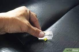 With a damp cloth, rub the paint gently. 4 Ways To Remove Paint From A Leather Auto Seat Wikihow