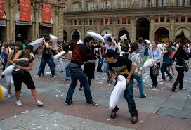 International pillow fight day is today! Pillow Fight Wikidata