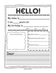 Pen Pal Friendly Letter Template Friendly Letter Template Girl Scout Activities Friendly Letter