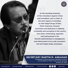READ: Statement of @pcoogov @SecAndanar