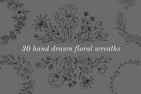 Free transparent flower vectors and icons in svg format. Free Drawn Flower Svg Sunflowers And Leaves Svg Png Hand Drawn Doodle Flowers 701848 Cut Files Design Bundles The Wallpaper Patterns In Svg Format