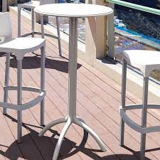 Trex monterey bay 5 piece bar set provides a modern look without sacrificing comfort. Bring More Fun To The Backyard With A New Patio Bar Table