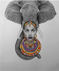 Black African Queen Tattoo My Kemetic Dreams African Queen Tattoo African Tattoo Africa Tattoos