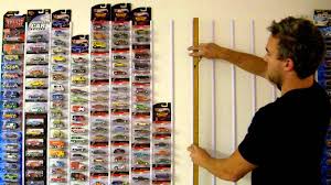 Racing poster makes a dramatic. How To Display Hot Wheels And Diecast Youtube