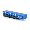 Spmts are used for transporting massive objects such as large bridge sections, oil refining equipment, cranes, motors. 1