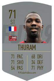 Take a look at marcus thuram's career so far below. Marcus Thuram Fifa 19 Rating Card Price
