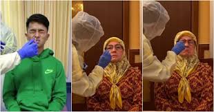Semoga allah swt bersama mu putera ahmad sehat sejahtera bersama keluarga yang dikasihi allah swt aamiin ya rabb. Walaupun Nampak Sakit Tetap Ketawa Tunku Azizah Anakanda Buat Swab Test