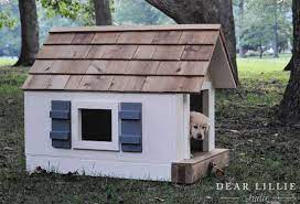 Next, we made this base that the barrel can sit on. 16 Free Diy Dog House Plans Anyone Can Build