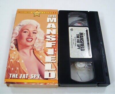 Vintage Jayne Mansfield The Fat Spy VHS Tape Collector's Edition Cinema  Stars | eBay