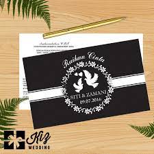 Ia akan memudahkan para tetamu untuk menyusun jadual aktiviti hujung minggu mereka. Kiz Wedding Contoh Design Kad Kahwin Terbaru Siti Dan Zamani