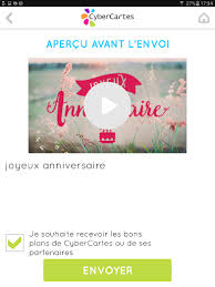 Cybercartes → cartes anniversaire et cartes de voeux. Cybercartes Apk