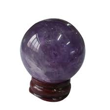 Crystal Ball Purple Brown Magic Polyvore Moodboard Filler Crystal Ball Amethyst Crystal Crystals