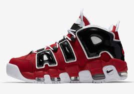For more release info, click here. Nike Air More Uptempo Black Varsity Red 921948 600 Sneakernews Com