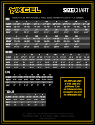 Xcel Wetsuits Size Chart Wetsuit Megastore