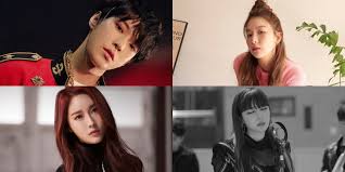 The evidence that is being used to prove that the two are in a relationship are postings … Red Velvet S Seulgi Nct S Doyoung Park Bom Brave Girls Minyoung