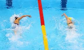 Tussle between katie ledecky and ariarne titmus for women's 400m freestyle crown tokyo 2020 swimming day 3: Pynukmir449btm