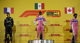 Checo pérez gana en sakhir. Piloto Checo Perez Gana Premio De Sakhir De La Formula 1 Angulo 7