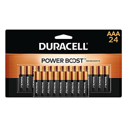 BATTERY, AAA,24PK, COPPERTOP