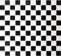 ️ beratung ️ schnelle lieferung ️ rechnung. Mosaik Netzwerk Mosaik Fliese Keramikmosaik Schachbrett Schwarz Weiss Glanzend 18 0306